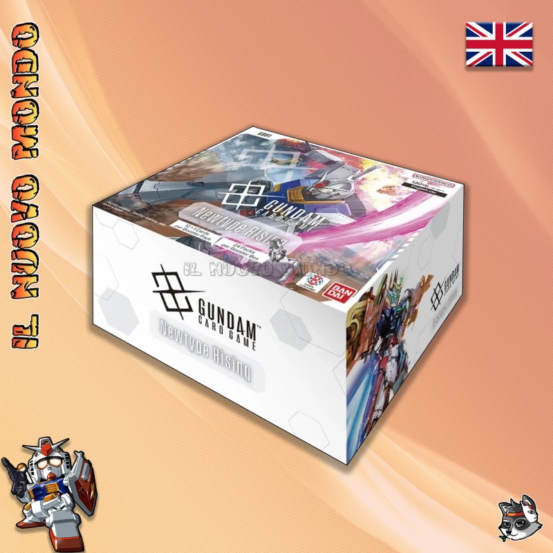 GUNDAM CARD GAME - Newtype Rising GD01 - Display mit 24 Boostern - Versiegelt) | Il Nuovo Mondo Shop