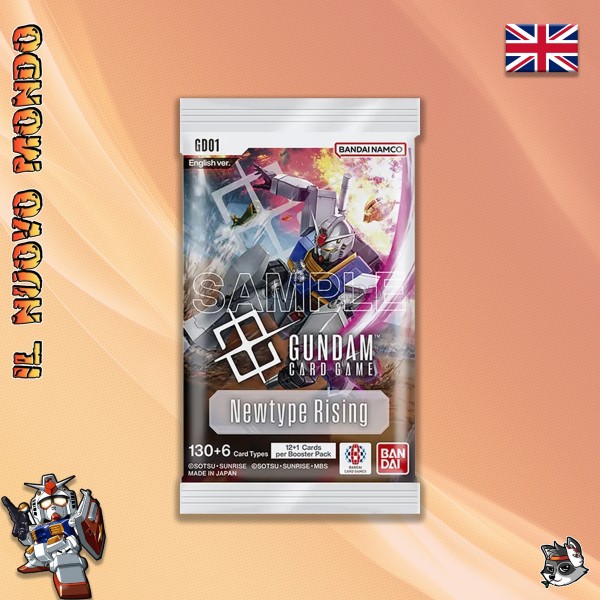 GUNDAM CARD GAME - Newtype Rising GD01 - Display mit 24 Boostern - Versiegelt) | Il Nuovo Mondo Shop