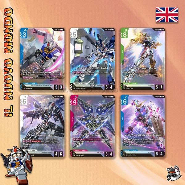 GUNDAM CARD GAME - Newtype Rising GD01 - Display of 24 Packs - Sealed) | Il Nuovo Mondo Shop