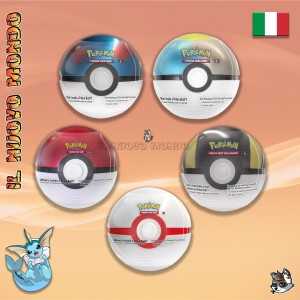 POKEMON - Tin Pokeball Oktober 2024 B25 - Zufällige Sortierte Dosen (DE) | Il Nuovo Mondo Shop