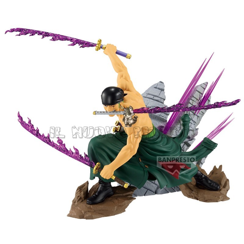 Roronoa Zoro Theorama Soul Figure Banpresto One Piece | Il Nuovo Mondo Shop
