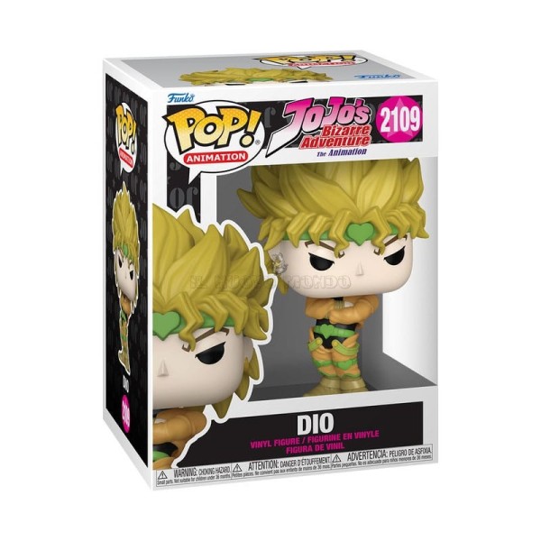 Funko Pop DIO JoJo’s Bizarre Adventure Figure Ufficiale| Il Nuovo Mondo Shop