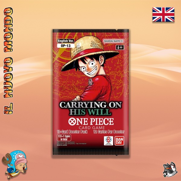 One Piece Card Game - Bustina 12 Carte ENG  OP-13 | Il Nuovo Mondo Shop
