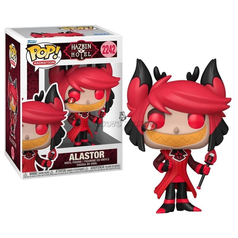 Funko POP! Hazbin Hotel – Alastor #2242 – Official Vinyl Figure | Il Nuovo Mondo Shop