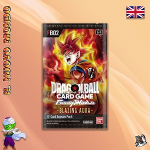 DRAGON BALL FUSION WORLD - Blazing Aura FB-02 - Boosterpack mit 12 Karten (ENG) | Il Nuovo Mondo Shop