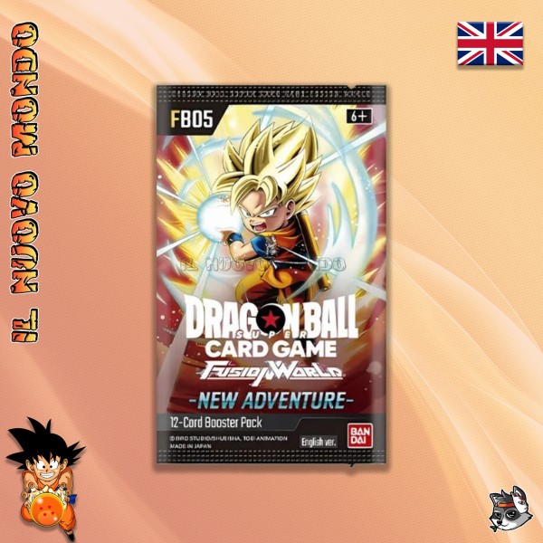 Dragon Ball Super Kartenspiel FB05 Neue Abenteuer Pack 12 Karten ENG