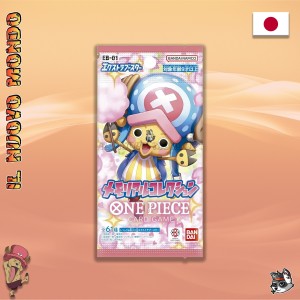 One Piece Card Game EB-01 Memorial Collection Booster Box 24 Packs Jap