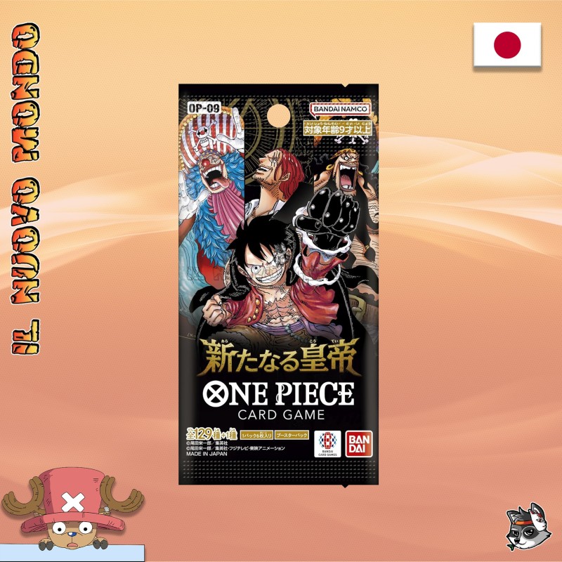 One Piece Card Game OP-09 Emperors in the New World – Pack of 6