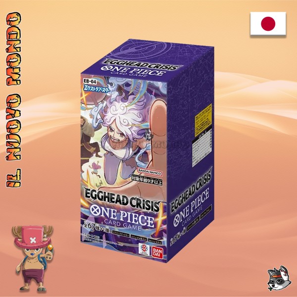One Piece Card Game EB-04 Egghead Crisis Display – 24 Packs JP