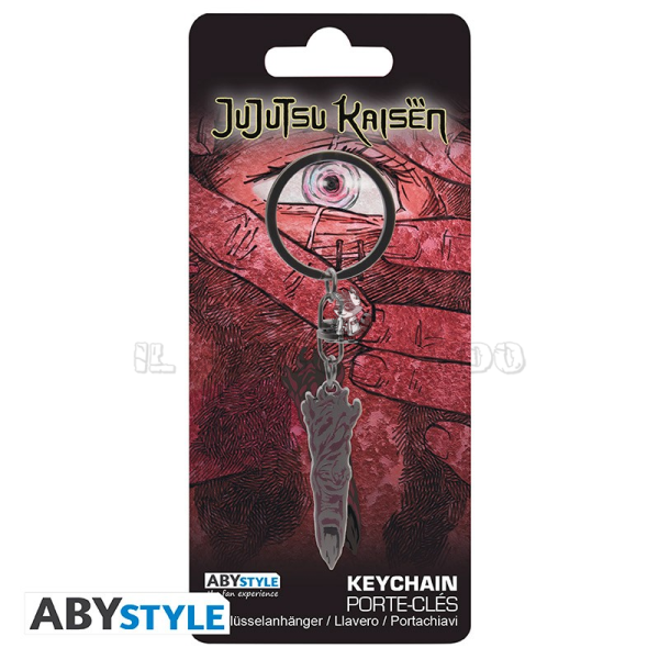 Sukuna's Finger Portachiavi Jujutsu Kaisen ABYstyle Metallo | Il Nuovo Mondo Shop