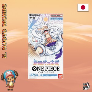 One Piece Kartenspiel OP-05 Erwachen der neuen Ära – Pack mit 6 Karten JP