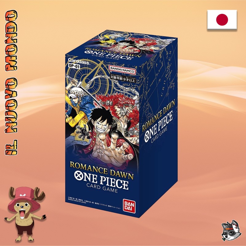 One Piece Kartenspiel OP-01 Romance Dawn Display – 24 Booster JP