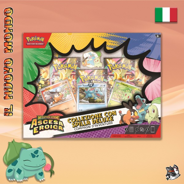 Pokémon Deluxe Anstecknadel Kollektion Heroischer Aufstieg DEU | Pokémon Karten | Il Nuovo Mondo Shop