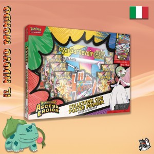 Mega Lucario & Mega Gardevoir Premium Poster Collection ITA | Pokémon TCG | Il Nuovo Mondo Shop