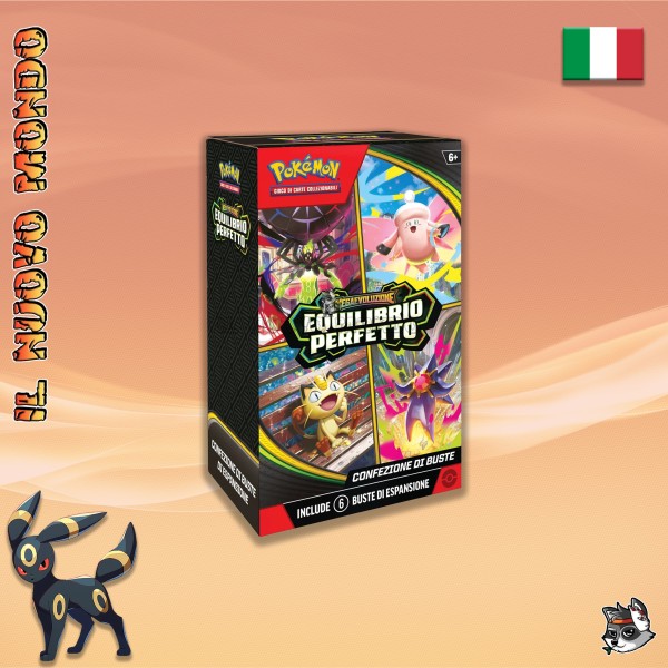 Pokémon Perfect Balance Bundle 6 Packs ITA Mega Evolution | Il Nuovo Mondo Shop
