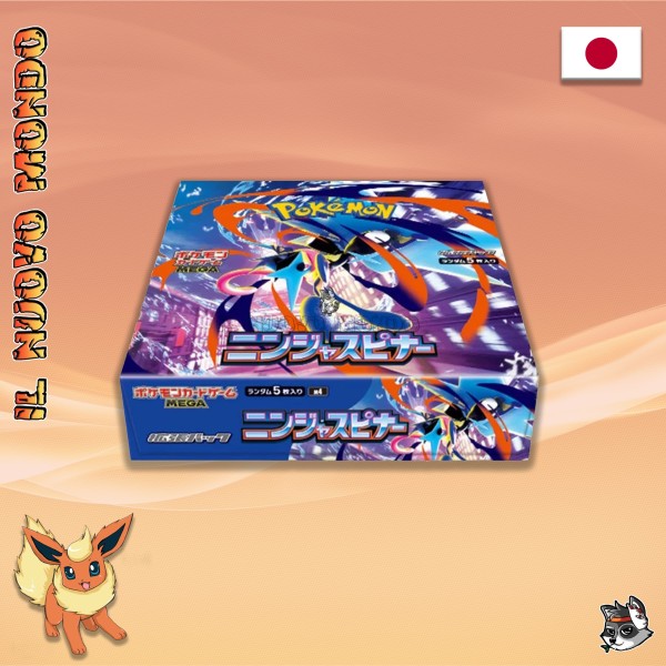 Pokémon Ninja Spinner Booster Box 30 Japanische Boosterpacks Mega Greninja | Il Nuovo Mondo Shop