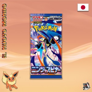 Pokémon Ninja Spinner 5 Card Pack JP Mega Greninja | Il Nuovo Mondo Shop