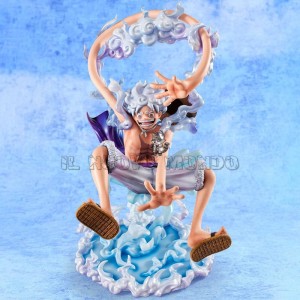 Monkey D Luffy Porträt der Piraten Evolutionäre Geschichte Figur MegaHouse 26 cm | Il Nuovo Mondo Shop