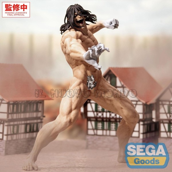 Eren Yeager Attack Titan Gigantix Figure SEGA | Il Nuovo Mondo Shop