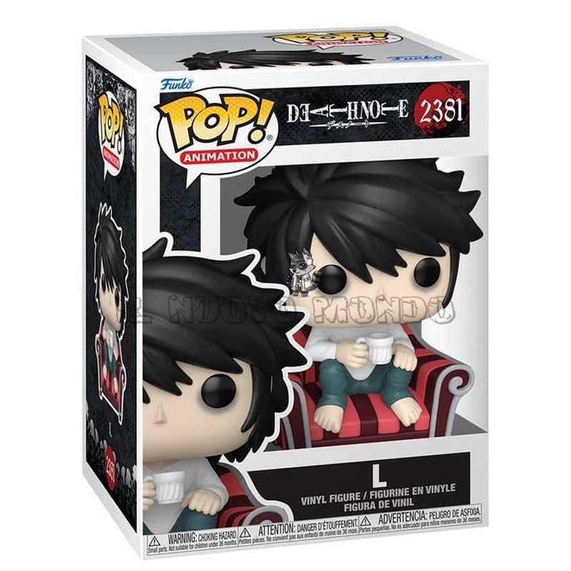 DEATH NOTE L Funko POP! Animationsfigur | Il Nuovo Mondo Shop
