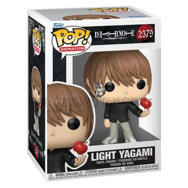 DEATH NOTE Light Yagami Funko POP! #2379 | Il Nuovo Mondo Shop
