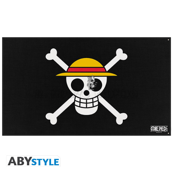 ONE PIECE - Straw Hat Crew Flag 70×120 cm (ABYstyle) | Il Nuovo Mondo Shop