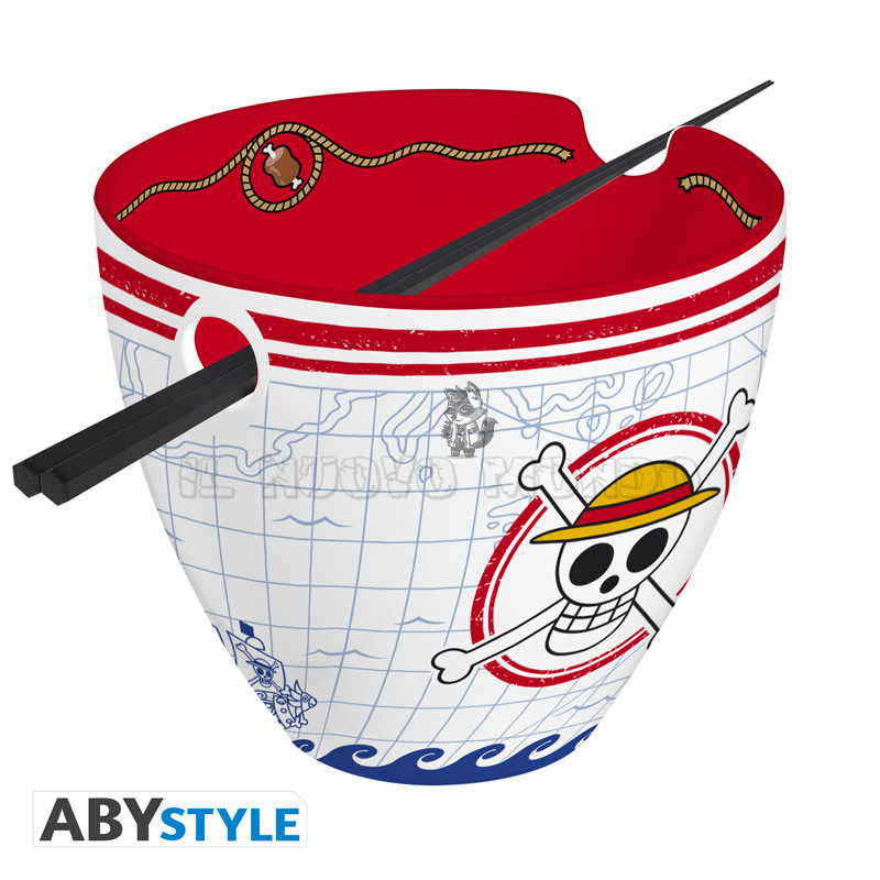 Ciotola Ramen Luffy One Piece ABYstyle | Il Nuovo Mondo
