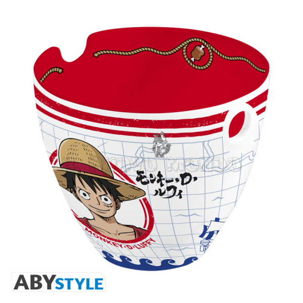 Ciotola Ramen Luffy One Piece ABYstyle | Il Nuovo Mondo