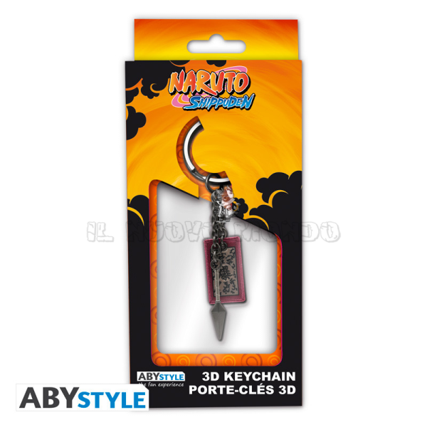 Portachiavi 3D Kunai Naruto ABYstyle | Il Nuovo Mondo