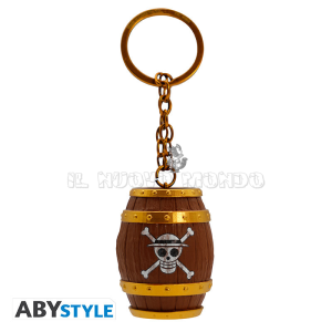 Portachiavi 3D Barile One Piece | Il Nuovo Mondo