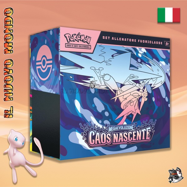 Pokémon TCG Mega Evolution: Rising Chaos Elite Trainer Set ITA | Il Nuovo Mondo Shop
