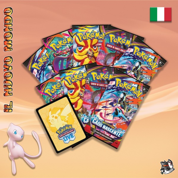 Pokémon TCG Mega-Entwicklung: Aufsteigendes Chaos Booster Box DE | Il Nuovo Mondo Shop