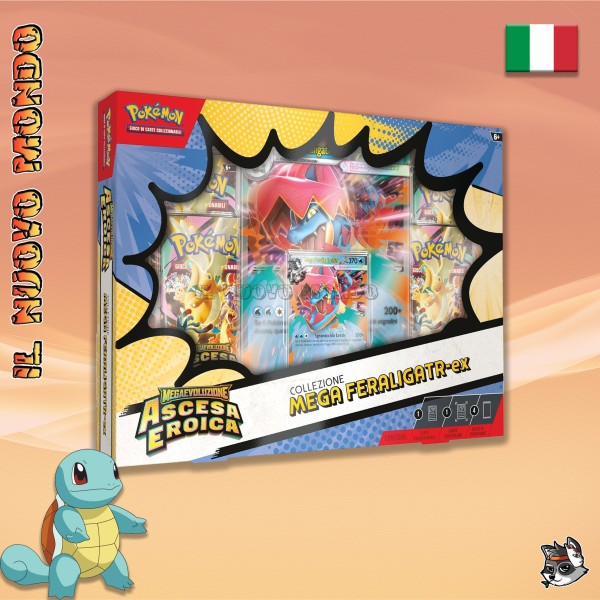 Mega Feraligatr-ex Collection ITA Collection | Il Nuovo Mondo Shop