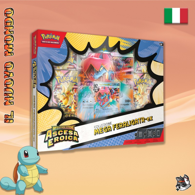 Mega Feraligatr-ex Kollektion Kollektion ITA | Il Nuovo Mondo Shop