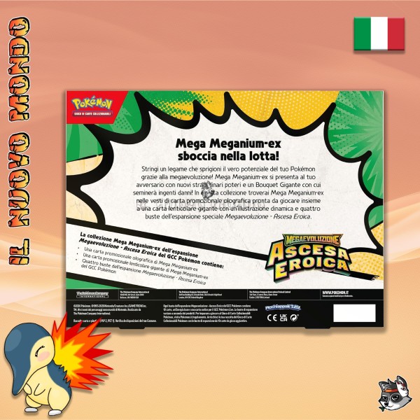 Mega Meganium-ex Collection Collection ITA | Il Nuovo Mondo Shop