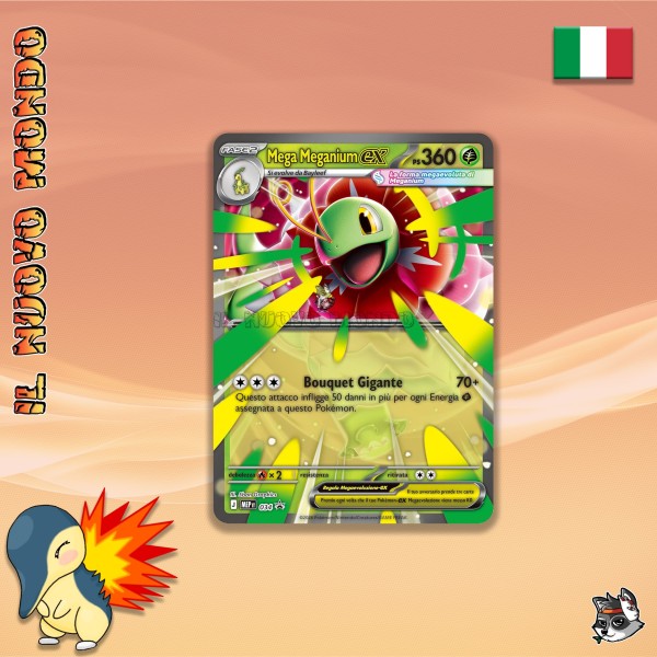 Mega Meganium-ex Kollektion Kollektion ITA | Il Nuovo Mondo Shop