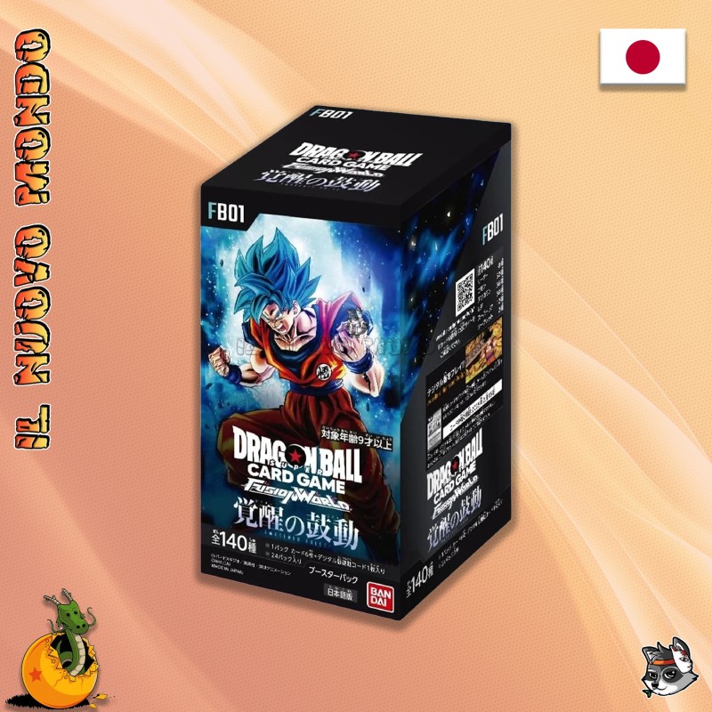 Dragon Ball Fusion World FB01 Awakened Pulse Box JAP | Il Nuovo Mondo Shop