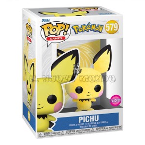 Pichu Flocked POP! Games 579 | Il Nuovo Mondo