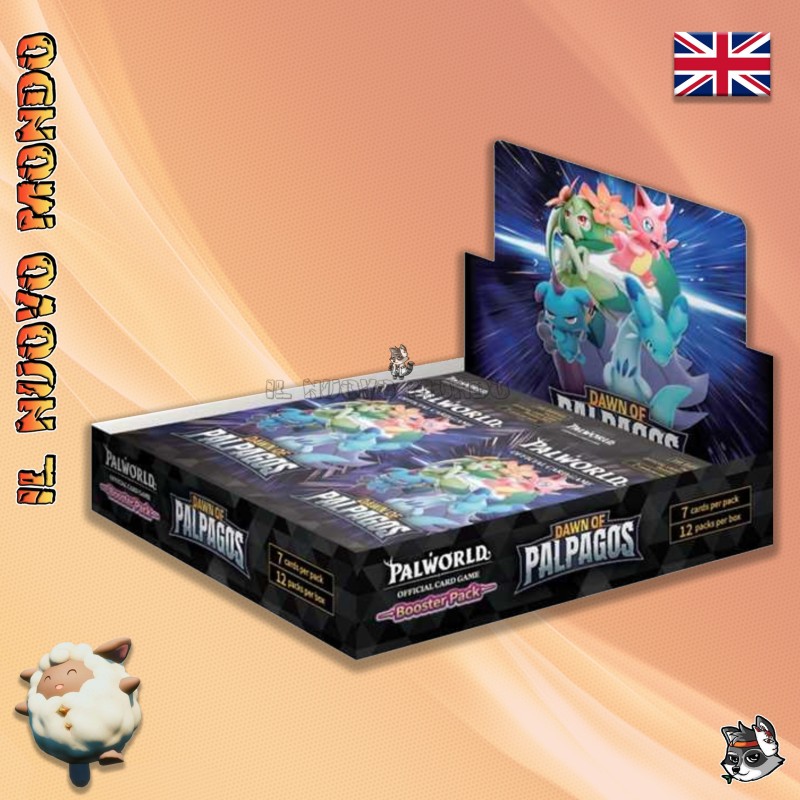 Palworld Kartenspiel Booster Box BP01 Dawn of Palpagos (12 Booster) | Il Nuovo Mondo Shop