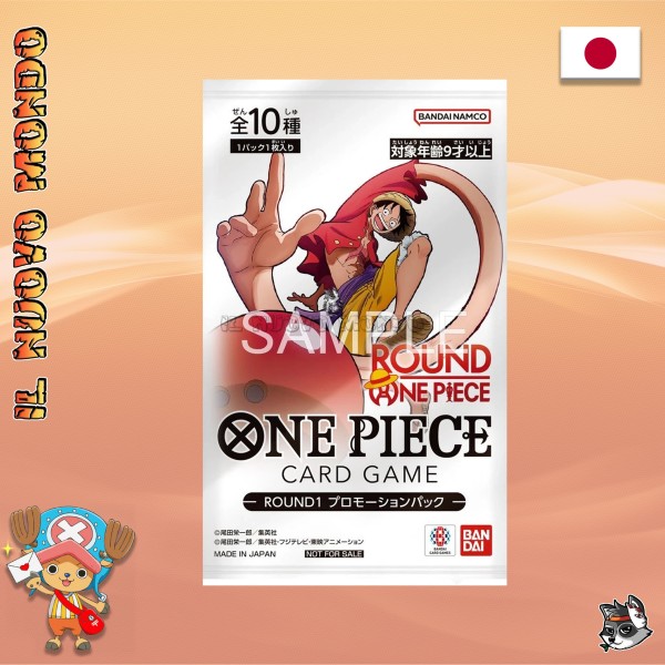 One Piece ROUND1 Promo Pack JAP | Il Nuovo Mondo