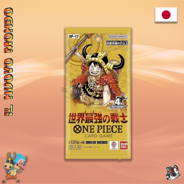 One Piece OP-17 Booster Pack JAP | Il Nuovo Mondo Shop