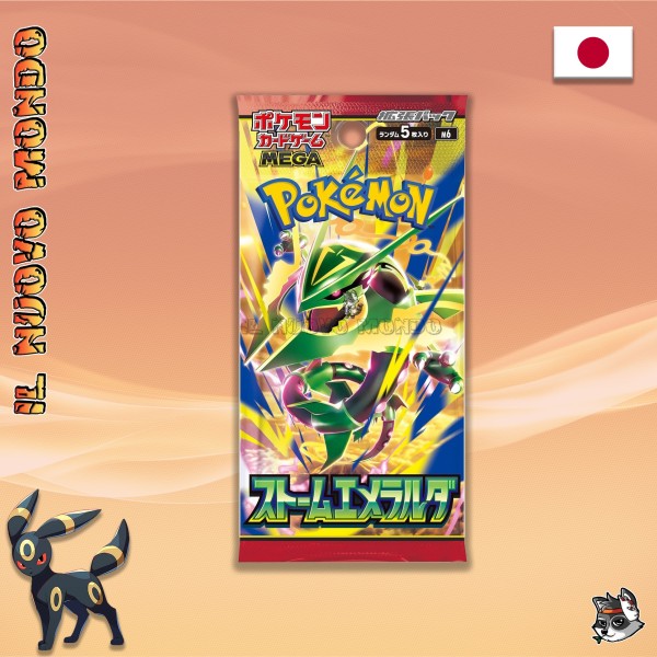 Storm Emeralda M6 Booster Pokémon JAP | Il Nuovo Mondo Shop