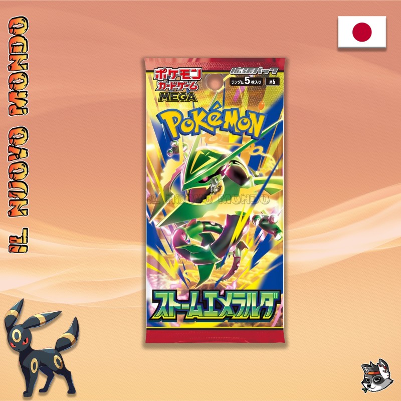 Storm Emeralda M6 Booster Pokémon JAP | Il Nuovo Mondo Shop