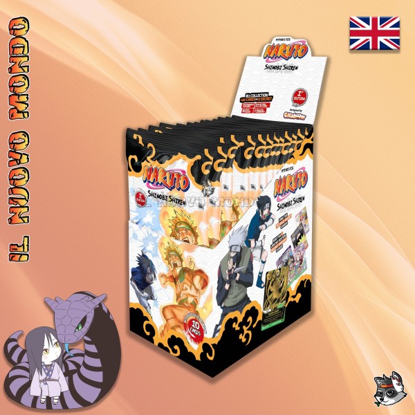Naruto Mythos Shinobi Shiren Display 24 Pack EN | Il Nuovo Mondo Shop