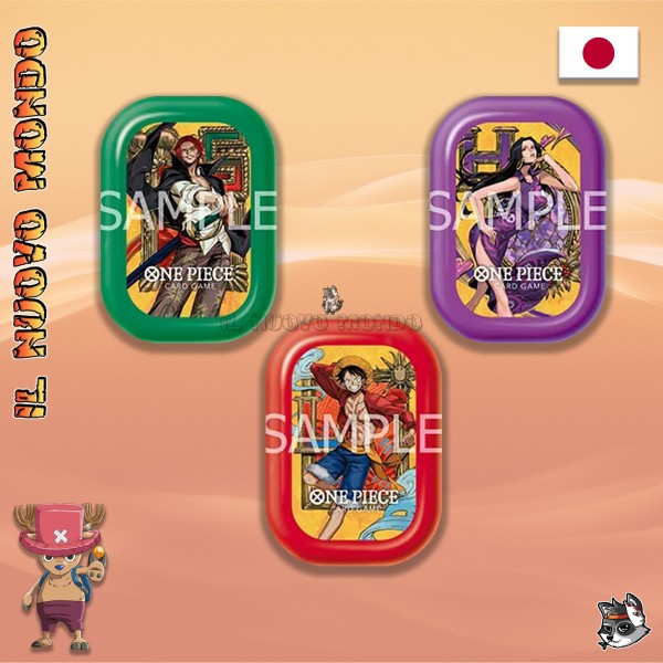 One Piece TS-03 Mini Blechdose Set A ASIAN LIMITED JP | Il Nuovo Mondo Shop