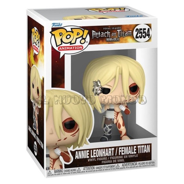 Annie Female Titan Funko Pop 2554 | Il Nuovo Mondo Shop