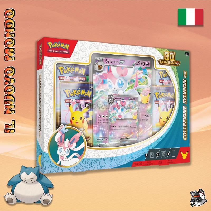 Pokémon 30. Jubiläum Kollektion Sylveon-ex ITA | Il Nuovo Mondo Shop