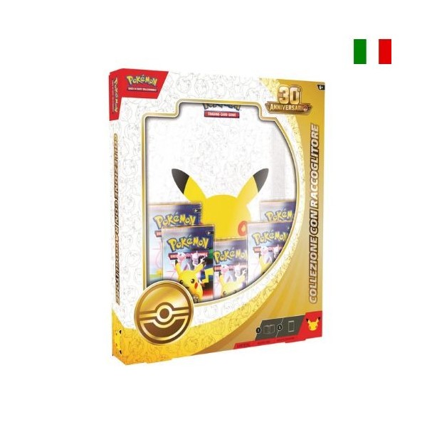 Pokémon 30th Anniversary Collection with Binder ITA | Il Nuovo Mondo Shop