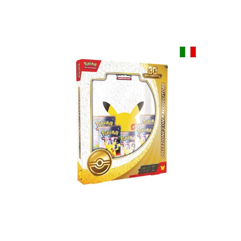 Pokémon 30th Anniversary Collection with Binder ITA | Il Nuovo Mondo Shop
