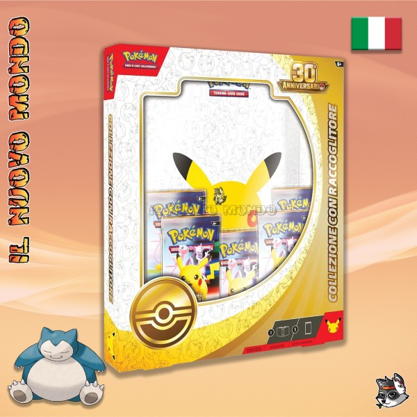 Pokémon 30. Jubiläum Kollektion mit Sammlerordner ITA | Il Nuovo Mondo Shop
